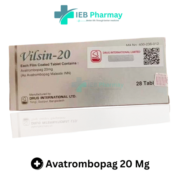 Vilsin 20 mg (Avatrombopag)